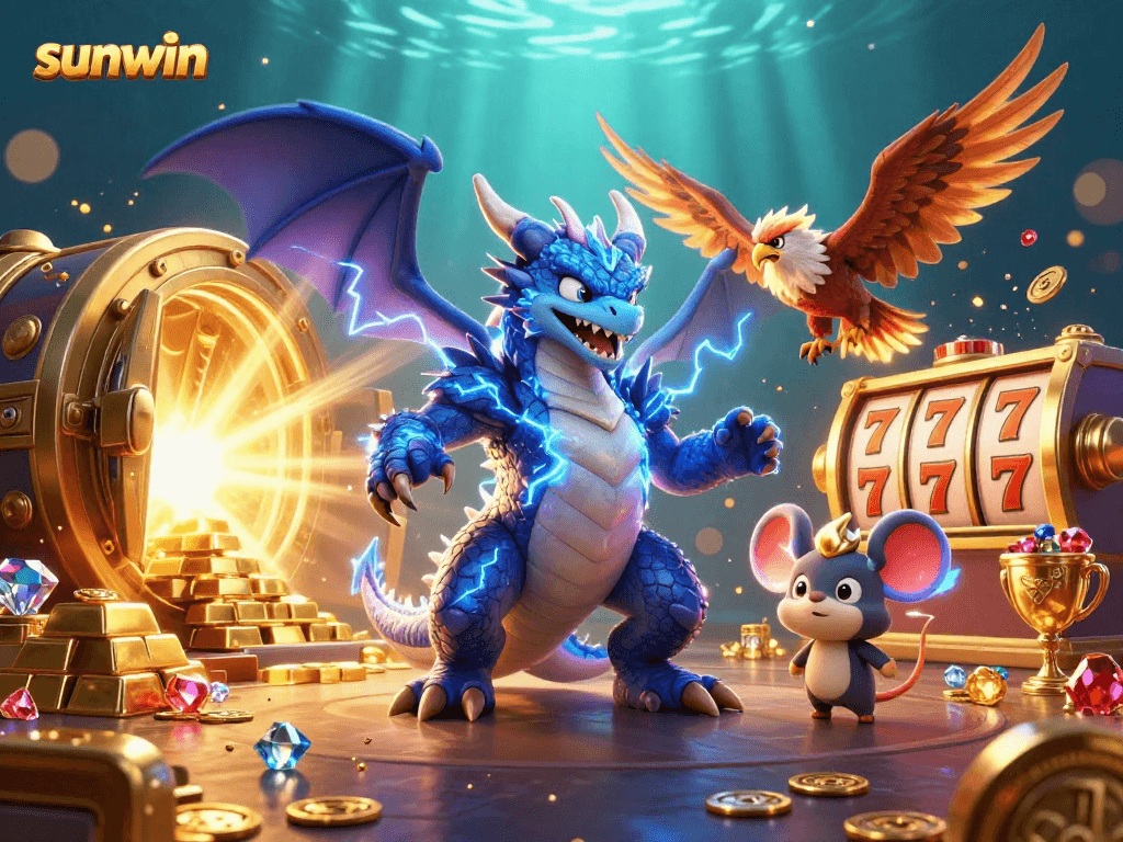 Experience thrilling wins with sunwin's powerful casino characters and dazzling treasures.