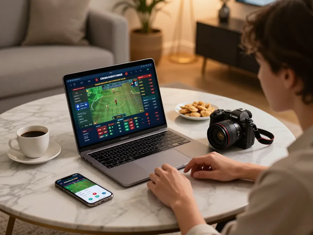 Placing strategic bets during online sports betting session, exploring soi keo nha cai.
