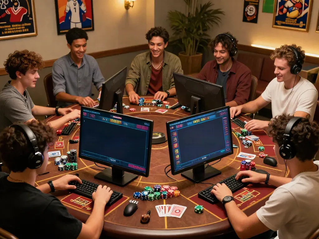 Players enjoying diverse gaming experiences on GEM88 platform.