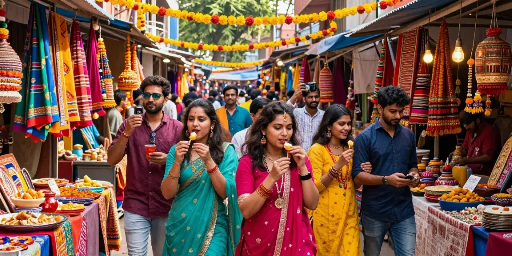Explore vibrant markets and diverse cultures at rokok88 in India.