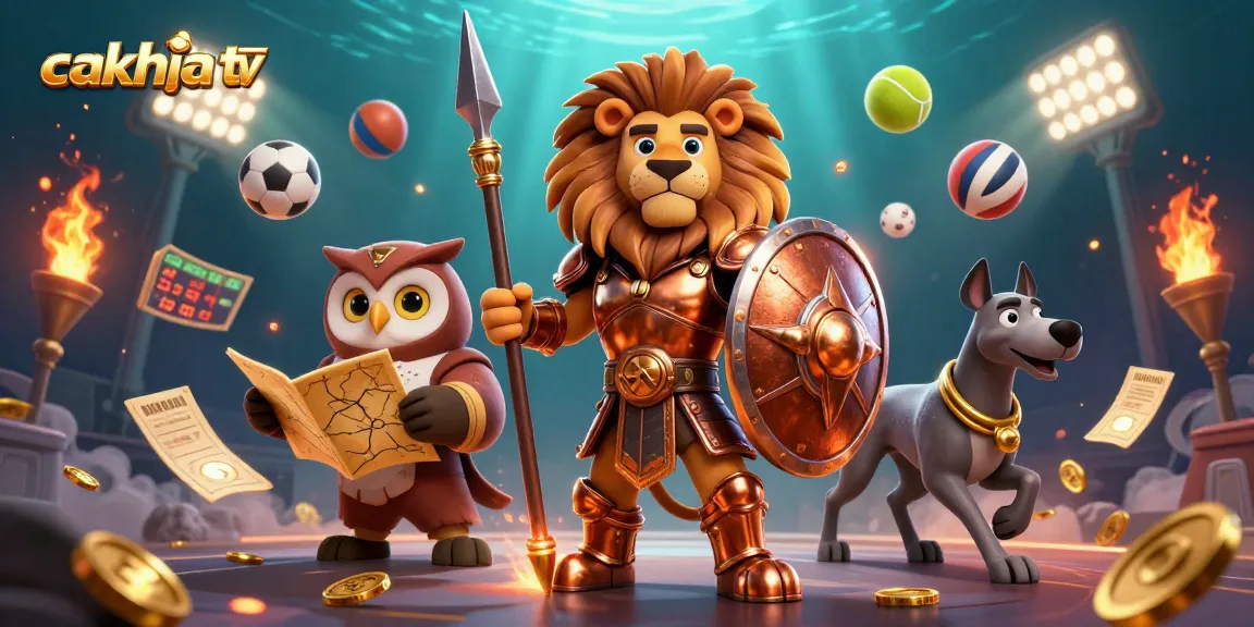 Experience thrilling sports action with cakhia tv, featuring dynamic gambling elements and immersive 3D characters.